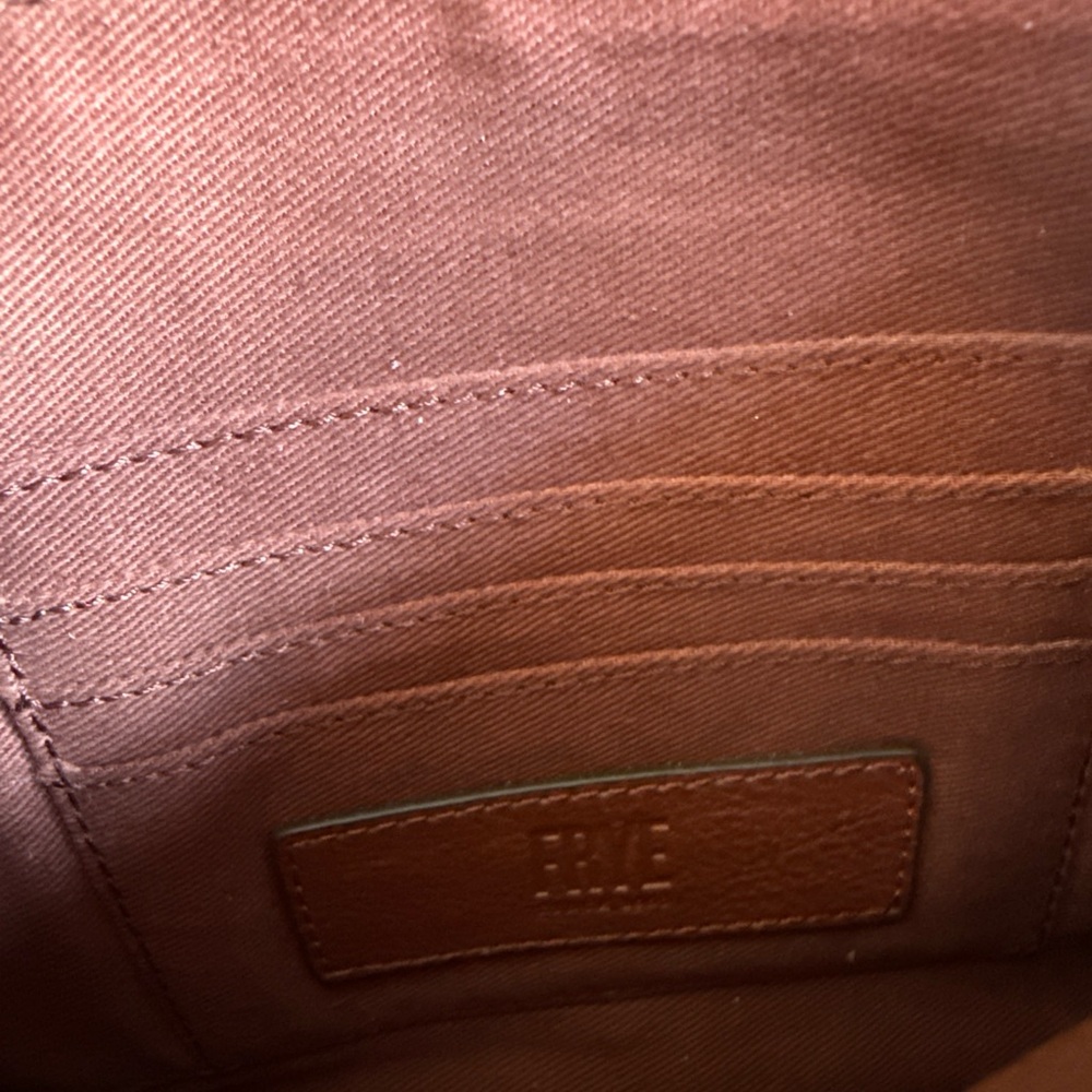 Frye wristlet 6”x 9” brown - Picture 5 of 7